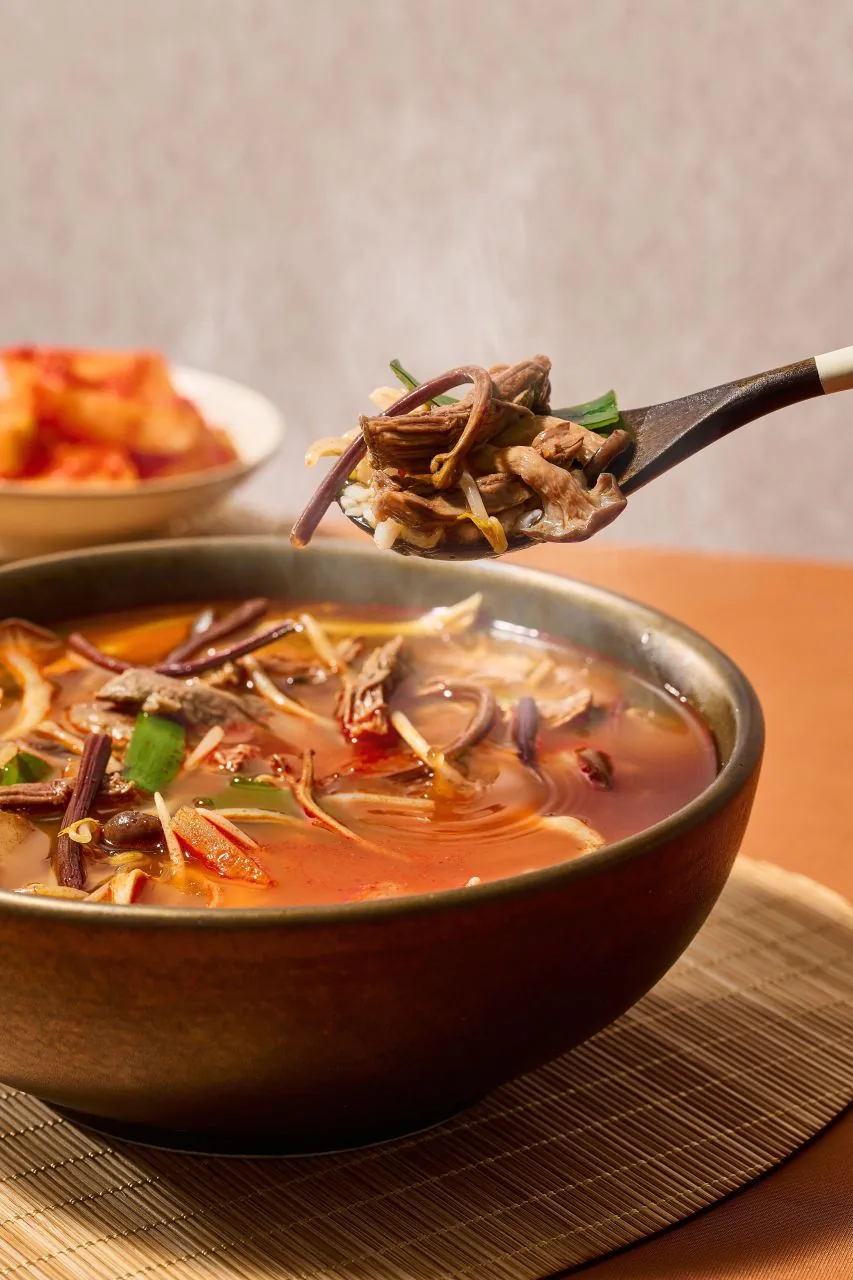 spicy korean beef soup